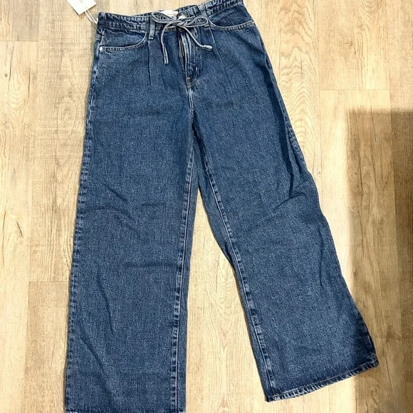 Frame Denim Blue Wide Leg Jeans - NWT